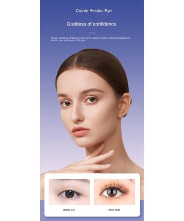 Buy Heated Eyelash Curler - Electric Rechargeable 3 Heating Modes for Long-Lasting Natural Lashes | International Shipping - Buy Online on GoSupps.com