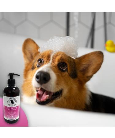 HugglePets Bubbly Tails Baby Powder 2 in 1 Shampoo Conditioner for Dogs 500ml - Fresh-Smelling Grooming with No Paraben Preservatives | Vegan Friendly - Buy Online on GoSupps.com