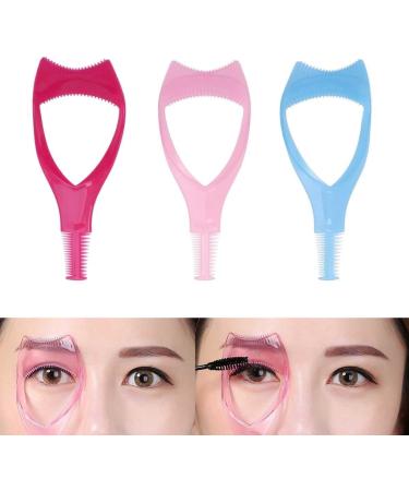 DEARMAMY 12pcs Upper Lower Mascara Applicator 3 in 1 Mascara Tool Makeup Cosmetic Eyelash Tool Mascara Guard Guide Helper - Buy Online on GoSupps.com