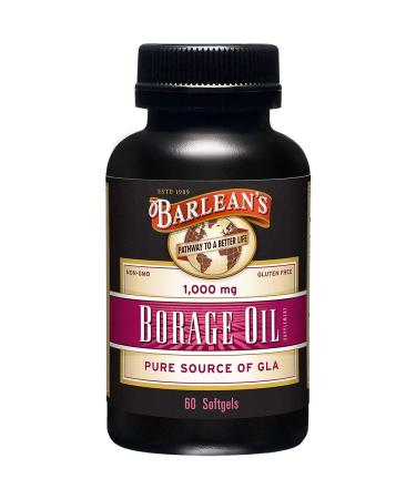 Barlean's Borage Oil 60 Softgels