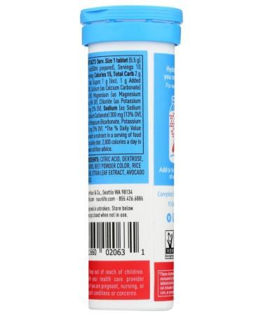 Nuun Active: Fruit Punch Electrolyte Enhanced Drink Tablets (2-Pack of 10) Fruit Punch 2 Count (Pack of 10) - Buy Online on GoSupps.com