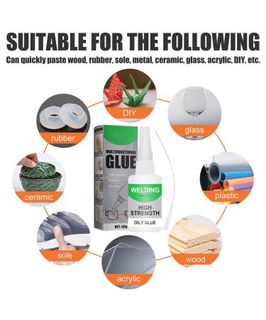 Extensivek Extensivek Ex01 Glue Extensivek.Ex01 Glue Extensivek Glue Welding High-Strength Oily Glue Universal Super Glue Gel Instant Bonding Strong Adhesion (1 Pc) - Buy Online on GoSupps.com