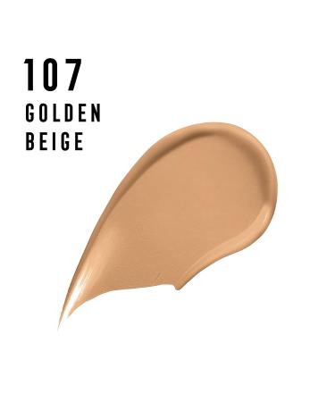 Max Factor Facefinity Lasting Performance Foundation 107 Golden Beige - 35ml | Long-Lasting Coverage & Flawless Finish - Buy Online on GoSupps.com