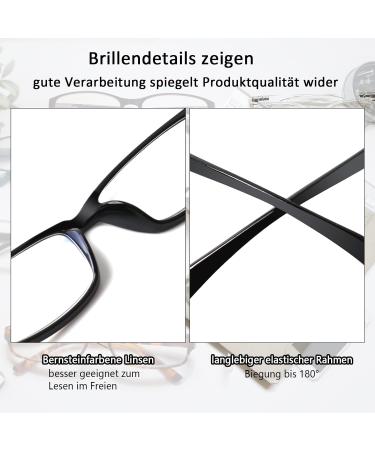 Cojwis Reading Glasses 6 Pack for Men & Women - Quality Spring Hinge Blue Light Filter Readers (6 Color Mix 2.0 0.50) - Stylish & Comfortable - Buy Online on GoSupps.com