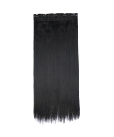 S-noilite Elegant 30 Longest Curly Dark Black Clip In Hair Extensions - 3/4 Full Head, 5 Clips, Quality Guarantee - 30 Inch - Buy Online on GoSupps.com