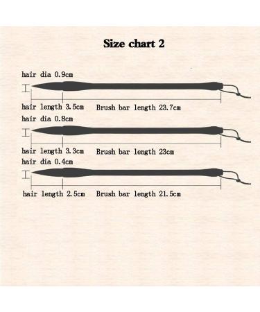 10pcs Large Chinese & Japanese Brush Calligraphy Set for Writing, Painting & Sumi Brushes - Buy Online on GoSupps.com