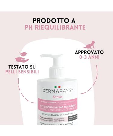 Dermaray Sensis Hydrating Intimate Cleanser 500ml | PH Balancing & Anti-Odor with Aloe Vera | International Shipping Available - Buy Online on GoSupps.com