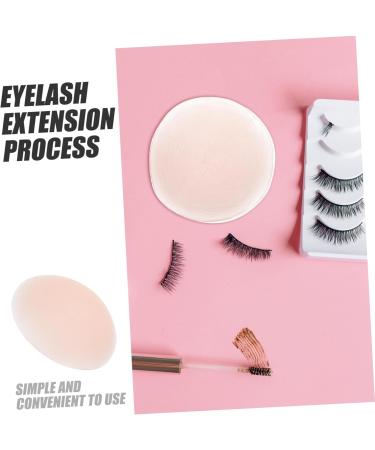 Didiseaon Eyelash Silicone Sticker Lash Supplies Tool Fake Lashes Fake Eyelashes False Eyelashes Eyelash Kit Eyelash Storage Lash Eye Pads Eyelash Organizer Eyelash Holder 6.50X6.50X0.20CM - Buy Online on GoSupps.com