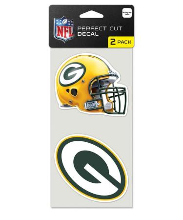 Wincraft Kansas City Chiefs Set of 2 Die-Cut Stickers Green