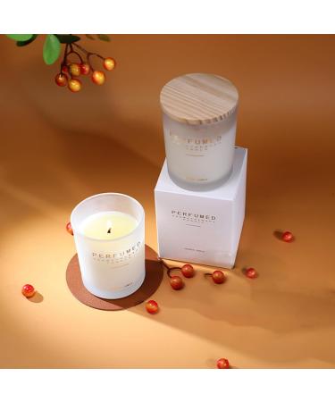 Bulgarian Rose Luxury Scented Jar Candle - Masculine Aromatherapy & Hand Poured Soy Coconut Wax - Perfect for Home Camping & Relaxation - Buy Online on GoSupps.com