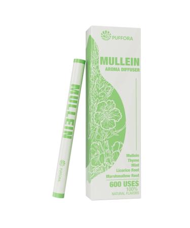 Puffora Herbal Diffuser Pen Anxiety Pen Lung Rest and Oral Air Freshening with Extracts of Mullein Marshmallow Root Licorice Root | Plant-Based Relaxing Blend