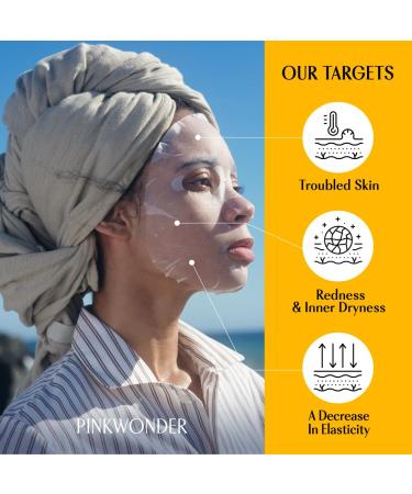 Jojoba Deep Moisture Sheet Masks (5EA) - Hydrating Jojoba Oil & Hyaluronic Acid for Dry Sensitive Skin | Vegan Korean Skincare - Buy Online on GoSupps.com