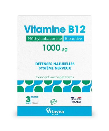 Vitavea Vitamin B12 1000 mcg 90 Tablets