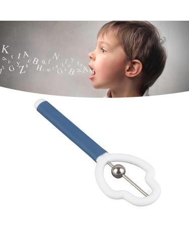 Portable Blue Tongue Tip Trainer | Improve Flexibility & Language Intelligibility with Safe Metal Ball Design - Buy Online on GoSupps.com