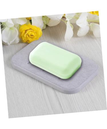 Ciieeo 2pcs Soap Dishes for Bathroom Soap Holder Diatomite Soap Dishes Absorb Water Japan - Buy Online on GoSupps.com