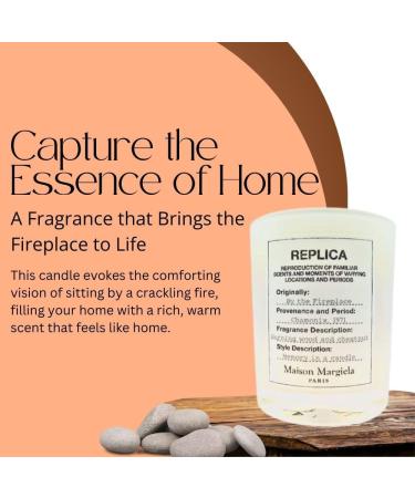Maison Margiela REPLICA By The Fireplace Scented Candle 5.8 oz - Buy Internationally | Luxury Home Fragrance - Buy Online on GoSupps.com