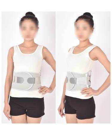 Back Brace with Self-Heating Pad - Decompression Lumbar Support Belt for Men & Women - Pain Relief & Warm Waist Correction (Gray Size L/Large - Buy Online on GoSupps.com