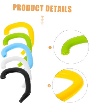 Anneome 5pcs Silicone Ear Hook Covers | Protective Hanging Holders for Portable Devices - Colorful & Durable - Buy Online on GoSupps.com