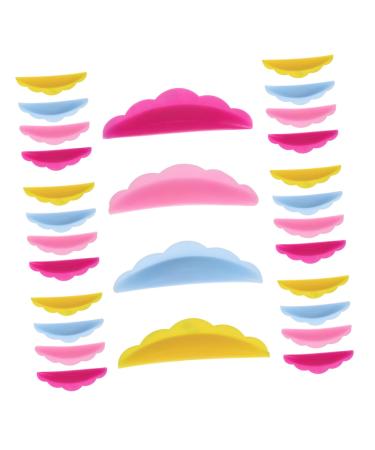 40 Pairs Eyelash Silicone Gasket Lash Lift Tool Eyelash Curler Pads Eyelash Extension Tools Eyelash Lift Pads Eyelash Tools Eyelash Perming De Triple Washer