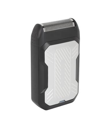 2 in 1 Electric Foil Beard Trimmer USB Rechargeable with Removable Cutter Head Dynamic Floating Cutter Convenient Pop Up Sideburn Trimmer for Bald Type C Fast Charging