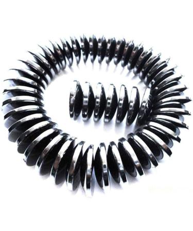Weight Loss Earrings - Black Magnetic Acupuncture Acupressure - Organic Health Benefits - Stimulating EA Points - 1 Pair - Buy Online on GoSupps.com