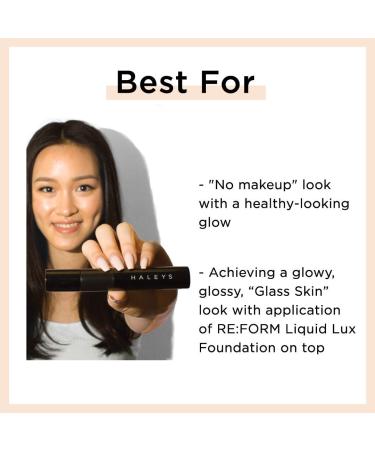 Haleys RE-Invent BB Drops (Dark Neutral) Vegan Tinted Moisturizer with Marula Face Oil - Sheer Coverage for a Healthy Complexion (Old Packaging) - Buy Online on GoSupps.com