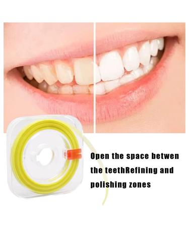 Cuhza Tooth Grinding Paper - Ultra-Fine Dental Polishing Strips 20 m 4mm Width Interdental Grinding Tool for Perfect Teeth Care - Ships Internationally - Buy Online on GoSupps.com