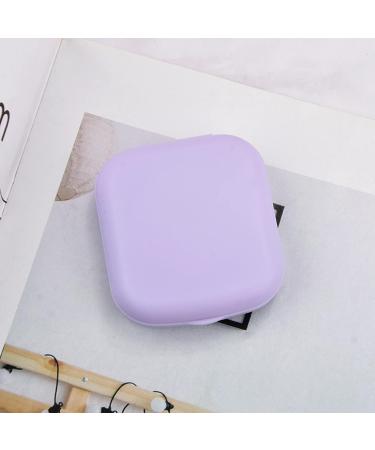 Laurag Candy-Colored Portable Contact Lens Container with Tweezers & Suction Rod - Easy Small Matte Finish for International Shipping - Buy Online on GoSupps.com