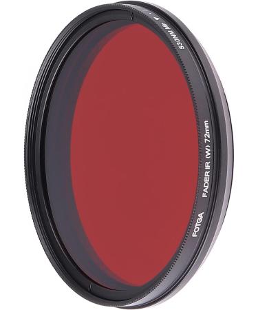 FOTGA 72mm Adjustable Infrared IR Pass X-Ray Lens Filter - 530nm to 750nm Optical Glass - Buy Online on GoSupps.com
