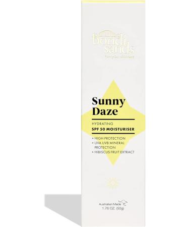 Bondi Sands Sunny Daze SPF 50 Moisturiser 50g - Vegan & Cruelty-Free | UVA & UVB Protection - Buy Online on GoSupps.com