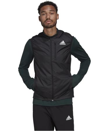 Buy adidas Running Own the Run Vest Black XL - Men's Textile Jacket for Enhanced Performance | International Shipping Available - Buy Online on GoSupps.com