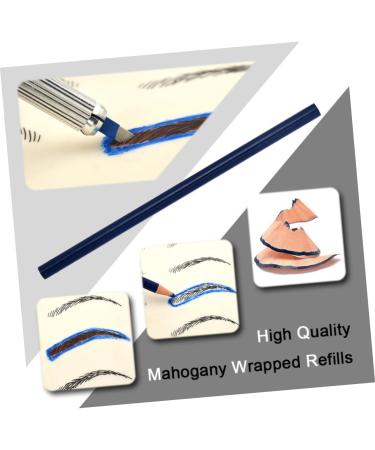 Angoily Microblading & Pigment Kit Cup Embroidery Manual Blue Eyebrow Dark Eye Skin Pen Coffee and - Buy Online on GoSupps.com