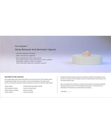  Capsugel DR T & T 200 Acid-Resistant Capsules Delayed Release DRCAPs Size 000 Size 000 Transparent Products EU (4) - Buy Online on GoSupps.com