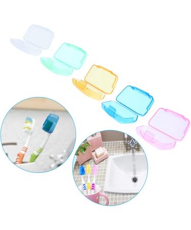 FRCOLOR 30-Piece Toothbrush Dust Cover Set | Dustproof Toothbrush Protectors & Caps for Travel & Home Use - Buy Online on GoSupps.com