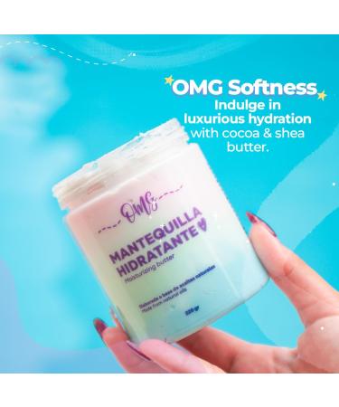 OMG Body Moisturizing Butter | Hydrating Cocoa & Shea Butter for All Skin Types - International Shipping Available - Buy Online on GoSupps.com