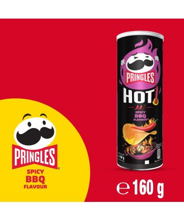  Pringles Pringles Pringles Flame Spicy Barbecue Tile Chips 160 g - Buy Online on GoSupps.com