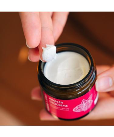  HEBESO Raspberry Deodorant - Natural aluminum-free deodorant with a fruity raspberry scent - Vegan and gentle on the skin - Nourishing with coconut oil and shea butter - If - Buy Online on GoSupps.com