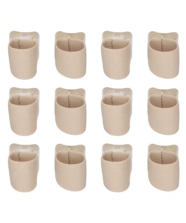 Toe Corrector Toe Splitter Soft 6 Pairs Strong Adhesion Elastic SEBS Belt Professional for Hammertoes for Yoga