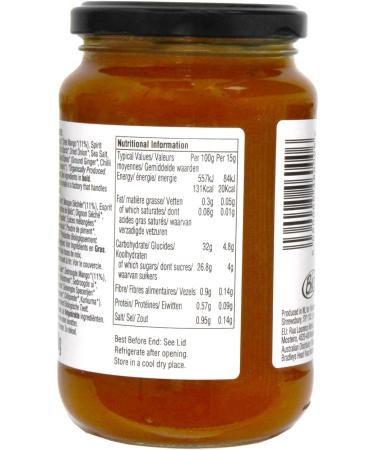 Geo Organics Mango Chutney | Organic Chutney | Family Favourite | Delicious Authentic Taste | 370G Pack of 6 370g (Pack of 6) - Buy Online on GoSupps.com