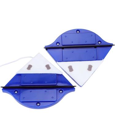 Window Wiper Brush Double Sided Scrape Clean Glass Tool High Rise Home Plastic for Triangle for Cleaner Utensil Anti Pinch Brush Tool Household Brush Glass Cleaners - Buy Online on GoSupps.com