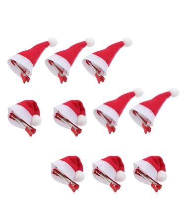 Frcolor Christmas Hair Clips for Kids - 10-Piece Santa Barrettes with Crocodile Clamp for Toddlers - Buy Online on GoSupps.com