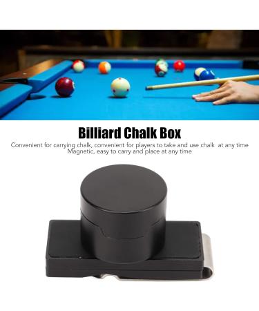 BOLORAMO Portable Billiard Chalk Holder - Magnetic Lightweight & Wear-Resistant Cue Chalk Clip for Billiards - International Shipping Available - Buy Online on GoSupps.com