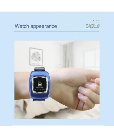 Snore Watch Wristband - Adjustable Anti Snoring Device for Adults - Blue - Buy Online on GoSupps.com