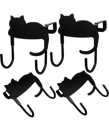 Alipis 8 Pcs Door Hook Metal Trim Cabinet Hooks Door Back Clothing Organizer Child Nail Wall Hanger - Buy Online on GoSupps.com