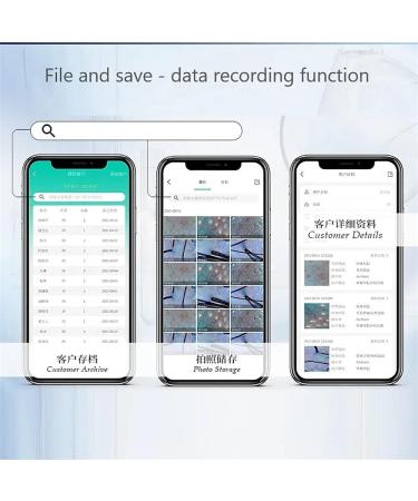 Buy 5G WiFi Skin Diagnosis Hair Analyzer - 4 Spectral Detection Smart APP Wireless Charging | Enhance Salon Services - Buy Online on GoSupps.com