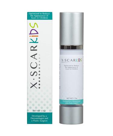 XScar Kids Silicone Scar Treatment with Vit C/E | Developed by a Dermatologist and a Plastic Surgeon | Safe to use on all ages  baby  toddler to teenager.