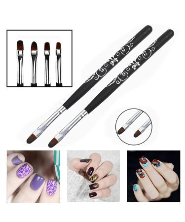 BQAN 4PCS Cuticle Nail Cleaning Brush Set for Acrylic UV Nail Extensions - Buy Online on GoSupps.com