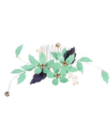 Beaupretty Hair Comb Hair Accessories Hair Side Combs Bridal Hair Comb Wedding Hair Accessories Hair Comb Accessory Bridal Hair Accessories Decorative Hair Combs Beads for Hair