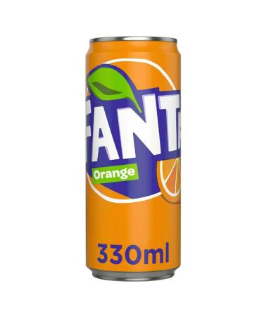 Soda Fanta Orange canette 330ml