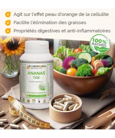 Ananas Tige Labofloral 300 g lules dos es 140 mg - Compl ment alimentaire - Minceur et digestion - Fabriqu en France - Buy Online on GoSupps.com